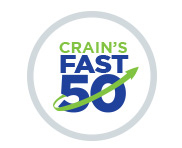 Crain's Fast 50 Award: 2018's fastest-growing companies.